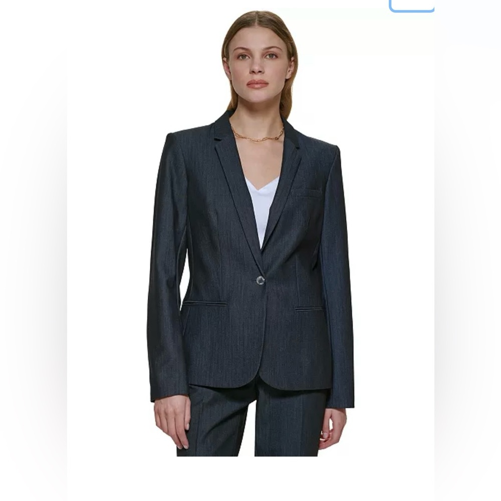 Calvin Klein Women's Indigo Blazer
